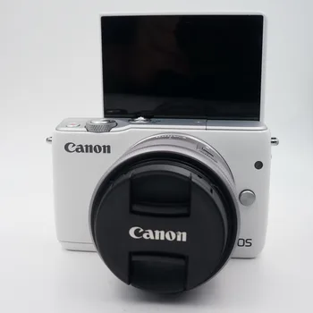 Naudotas,Canon EOS M10 Veidrodžio Kameros Kit su EF-M 15-45mm Vaizdo Stabilizavimo STM Kit Objektyvas(VISIŠKAI NAUJA)