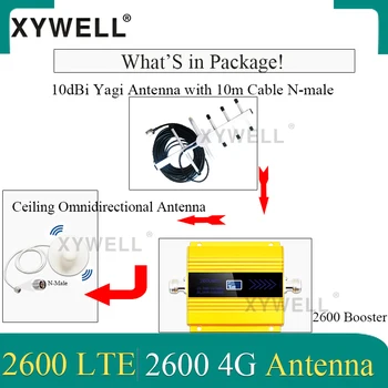 Naujas!! 4G 2600mhz FDD LTE Band7 4G Cellular stiprintuvas GSM Mobiliojo ryšio Signalo Stiprintuvas LTE 2600 4G Tinklo 4G Duomenų Signalo Kartotuvų