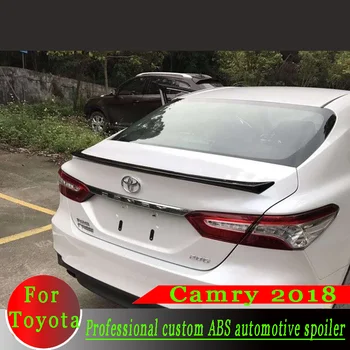 Naujas Camry 2018 m., storio ABS medžiagos spoileris Toyota Camry juoda arba balta arba pradmenų 