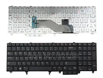 Naujas JAV Nešiojamojo kompiuterio Klaviatūra DELL Latitude E6520 JUODAS(Be Taško stick,,Dėl Win8) PN: NSK-DWCUC JUODA(be RĖMO,Win8,OEM)