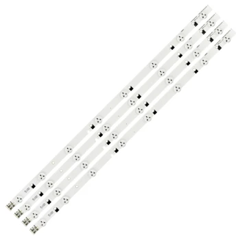 (Naujas Komplektas)4 VNT 8LEDs 580mm LED backlight stirp už UE32EH4000W D1GE-320SC0-R3 BN96-24145A 32H-3535LED-32EA