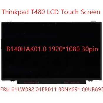 Naujas LCD jutiklinis Ekranas B140HAK01.0 Lenovo Thinkpad T480 1920*1080 14.0