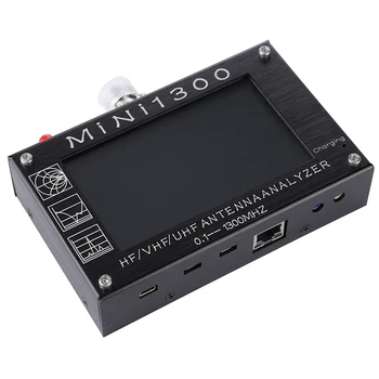 Naujas Mini1300 0.1-1300MHz HF VHF UHF Antena Analizatorius Vektoriaus Tinklo Analizatorius SWR Matuoklis Dažnio Valyti RF Radijo Multimetras