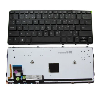 Naujas Nešiojamas kompiuteris HP EliteBook 820 G1 820 G2 Pakeitimo Klaviatūros Išdėstymas