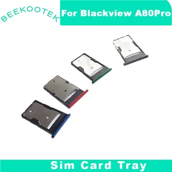 Naujas Originalus Blackview A80 Pro SIM Kortelės Dėklas Pakeisti Blackview A80 Pro SIM Kortelės Dėklas