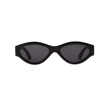 Naujas Retro Classic daugiakampio Akiniai nuo saulės Vyrams, Prekės ženklo Dizaineris Aikštėje Saulės Akinių Mados Moterų Vintage Black objektyvas UV400 Akiniai