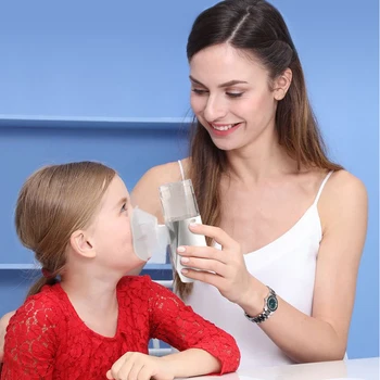 Naujas Tinklinio Inhaliatoriaus Sveikatos Priežiūros Mini Kišeninis nešiojamas Įkvėpti Inhaliatoriaus silent Ultragarso inalador nebulizador Vaikams Suaugusiųjų