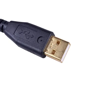 Naujas USB Pelės Linijos Nailono Kabelis pakaitalas Razer Naga Molten Žaidimų Pelės