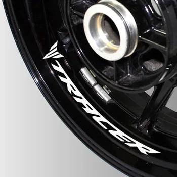 Naujų Motociklų Atspindintis varantys Padangų logotipo kūrybos lipdukai ratlankio vidinį Dekoratyviniai lipdukai YAMAHA bandomųjų 900 700 900gt