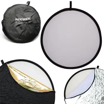 Neewer 43-colių/110cm 5-in-1 Atšvaitai Profesinės Išardomi Multi-Disc Šviesos Fotografija, Foto Atšvaitai, kurių Krepšys