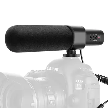 Neewer Kamera, Mikrofonas, Šaldytuvas Interviu Nikon/Canon/Sony/Panasonic Fotoaparatas/DV vaizdo Kamera (Ne Canon T5i,T6 ir T7)