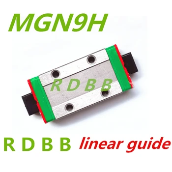 Nemokamas pristatymas MGN9H ar MGN9C blokas MGN9 MR9 9mm Linijinis Vadovas 9mm linijinis geležinkelių būdas Ilgai linijinis vežimas, CNC dalys