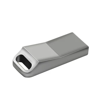 Nerūdijančio Plieno USB pen drive 128 gb usb flash drive 16gb 32gb 64gb pendrive usb stick su keychain 
