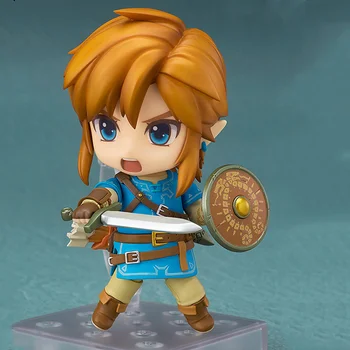 Nuorodą #733 Zelda Anime Duomenys Kvėpavimas Laukinių PVC Žaislai Statula Veiksmo Figūrėlė Modelio Surinkimo Brinquedos Mielos Dovanos Vaikams