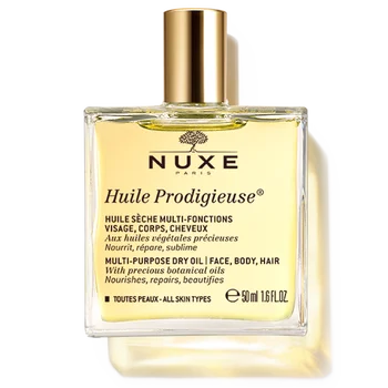 Nuxe Sausas aliejus Huile Prodigieuse® Multi-purpose sausas aliejus, 50 ML maitina ir papuošia Veido, Kūno ir Plaukų.