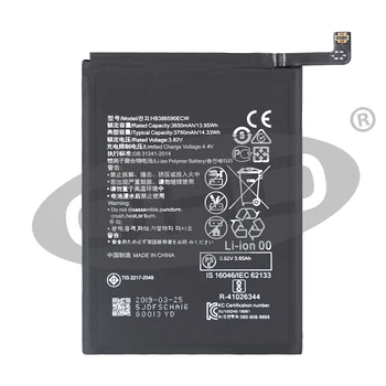 OHD Originalus, Didelės Talpos Baterija HB386590ECW Už Huawei Honor 8X Šlovės 8X / View 10 Lite JSN-L21 L22 L23 L42 3750mA +Įrankiai