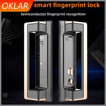 OKLAR Biometrinis pirštų Atspaudų durų Užraktas Saugumo Protingas Smart Lock 