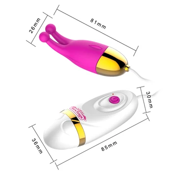 OLO 12 Greičio Fantazijos Šokinėja Kiaušinių G Spot Dildo Vibratorius, skirtas Moterims, Moterų Makšties Klitorio Massager