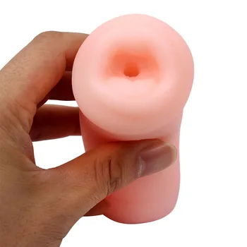 OLO 3D Blowjob Burną Dirbtinės Makšties Vyrų Masturbator Minkštas Pūlingas Kūnas Nešiojamų Sekso žaisliukai Vyrams Masturbacija