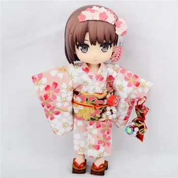 Ob11 kūdikių drabužiai Ob11 s chalatas kimono kostiumas 1/12 BJD drabužius TGS molinės lėlės priedai
