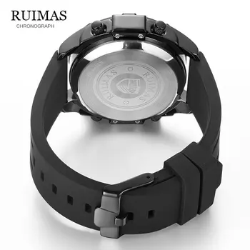 Originalaus Dizaino Roller Skaitmeninis MEGIR Laikrodžiai Mens Prabanga Top Brand Kvarco Žiūrėti Vyrų Odos Armijos Laikrodis Relogio Masculino553