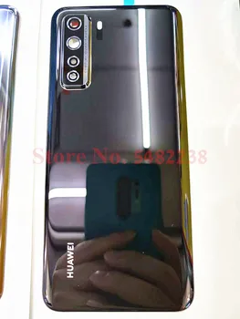 Originalus Atgal Baterijos dangtelis Huawei P40lite P40 Lite (5G) Nova 7SE Atveju, Galiniai Būsto Duris Su Galinio vaizdo Kamera Stiklinis lęšis