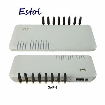 Originalus DBL GoIP 8 uostų gsm vartai/voip sip vartai/IP GSM Vartai/ GoIP8 GSM, VoIP Gateway paramos SIP/H. 323 -pardavimų Skatinimas