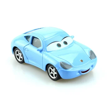 Originalus Disney Pixar Automobilių Cartoon Automobilių Sally 1:55 Masto Diecast Metalo Lydinio Modle Automobilių Mielas Žaislai Vaikams Dovanos