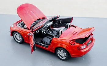 Originalus Gamyklos Kolekcines 1/18 Mazda MX-5 MX 5 Roadster Diecast Metal Klasikinis Žaislas, Automobilių Modeliai, Dovanų, Surinkimo
