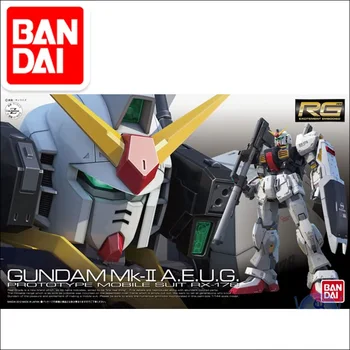 Originalus Gundam RG 1/144 Modelis RX-178 GUNDAM MK 2 MK II AUGE Mobiliojo Tiktų Vaikams Žaislus, Kurių Turėtojas