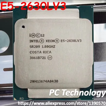 Originalus Intel Xeon OEM Versija E5 2630LV3 CPU 8-cores 1.80 GHZ 20MB 22nm LGA2011-3 E5 2630L V3 processor E5-2630LV3