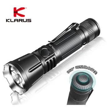 Originalus Klarus 360X3 LED Žibintuvėlis CREE XHP70.2 3200 liumenų Taktinis Žibintuvėlis su 18680 Baterija Kempingas
