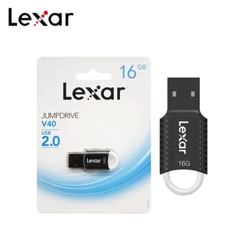 Originalus Lexar V40 USB Flash Drive USB 2.0 Jump Drive 16GB 32GB U Stick 
