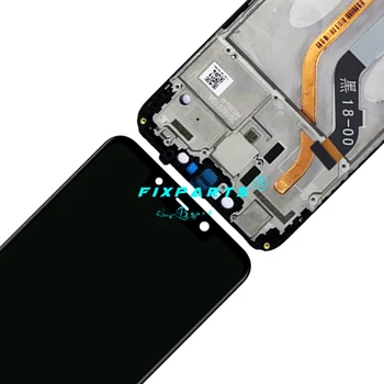 Originalus Naujas Ekranas Xiaomi Pocophone F1 LCD Ekranas Jutiklinis Ekranas skaitmeninis keitiklis Asamblėjos Xiaomi Pocophone F1 LCD Ekranas Pakeisti