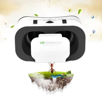 Originalus Odinis 3D Kartono Šalmas Virtualus Realit y VR Akiniai, Ausinės Stereo VR-4-6 Mobiliojo Telefono lašas laivybos