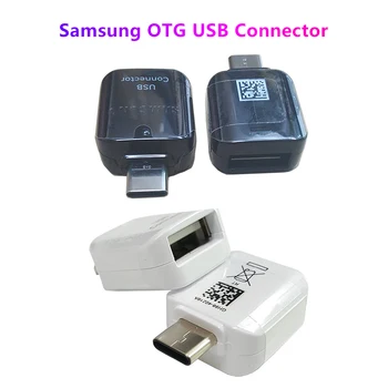 Originalus Samsung OTG TypeC USB Jungties Kabelis Adapteris Modelis C USB-C Konverteris S8/9 Note8/9/10/20 Skirtuko S2/S3/S4/S5e/S6/Lite/S7