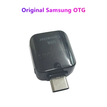 Originalus Samsung OTG TypeC USB Jungties Kabelis Adapteris Modelis C USB-C Konverteris S8/9 Note8/9/10/20 Skirtuko S2/S3/S4/S5e/S6/Lite/S7