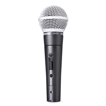 Originalus Shure SM58/SM58S Laidinio Profesionali Vokalo Cardioid Dinaminis Mikrofonas Karaoke Mikrofonas KTV Etapo Veiklos