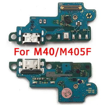 Originalus USB Mokestis Valdybos Samsung Galaxy M30S M31 Apmokestinimo Uosto M307F PCB Doko Jungtis, Flex Pakeitimo Atsarginės Dalys