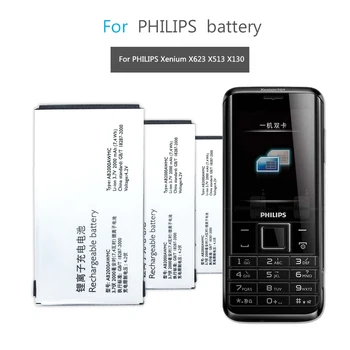 PHILIPS Xenium X501 X513 X523 X130 X623 X3560 CTX130 CTX523 CTX513 Mobiliojo Telefono Baterija AB2000AWMC AB2000FWML 2000mAh