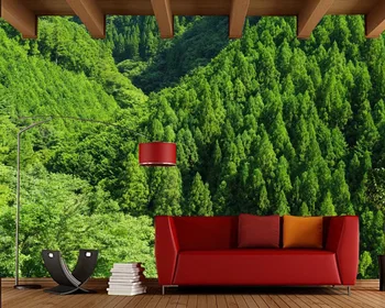 Papel de parede Miškų, Kalnų, Medžių, Gamtos foto tapetai,svetainė, TELEVIZORIUS, sofa-sienos miegamojo, virtuvės sienos dokumentų namų dekoro