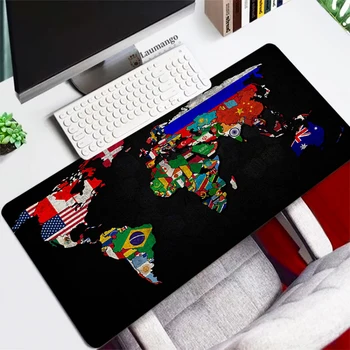 Pasaulio Žemėlapyje Office Pelių Žaidėjus Pelės Mygtukai dideli pelės mygtukai Nešiojamas kompiuteris Notebook kilimėlis žaidimų kilimėlis
