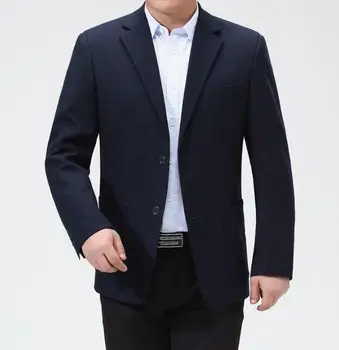 Pavasarį ir rudenį vilnos kostiumas vyrams verslo atsitiktinis aukštos kokybės dizaino švarkas masculino slim fit vyrų kostiumas striukė casaco masculino