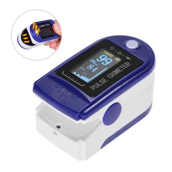 Piršto Pulse Oximeter Kraujo Spaudimas Oximetry Širdies ritmo Monitorius SpO2 Oximetry Ekranas be Baterijos, Moterims, Vyrams, Vaikams