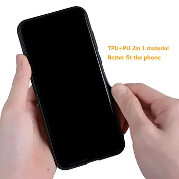 Prabangus odos atveju Xiaomi mi-10 pastaba lite 10 pro telefono dėklas su Verslo dizaino ,su TPU+PC 2in1 medžiaga