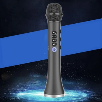 Profesionali Karaoke Mikrofonas Belaidis Garsiakalbis Portable Bluetooth Mikrofonas Telefonas 