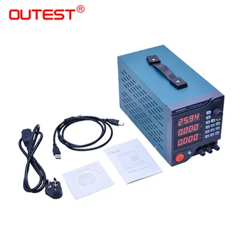 Programuojamas maitinimo OUTEST HM305P 30 V/5A DC reguliuojamas maitinimo šaltinis LED Skaitmeninis Reguliuojamas Lab Klasės CNC maitinimo šaltinis
