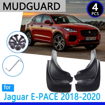 Purvasargių tinka Jaguar E-TEMPAS 2018 2019 2020 E TEMPAS, Automobilių Reikmenys Mudflap Sparnas Auto atsarginės Dalys