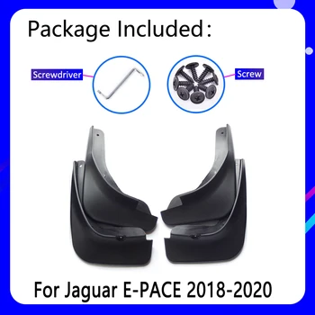 Purvasargių tinka Jaguar E-TEMPAS 2018 2019 2020 E TEMPAS, Automobilių Reikmenys Mudflap Sparnas Auto atsarginės Dalys
