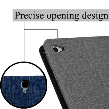 QIJUN tablet flip case for Samsung Galaxy Tab 3 8.0 odos fundas apsauginis Silikoninis minkštas Apvalkalas Stovėti padengti T310 T311 T315